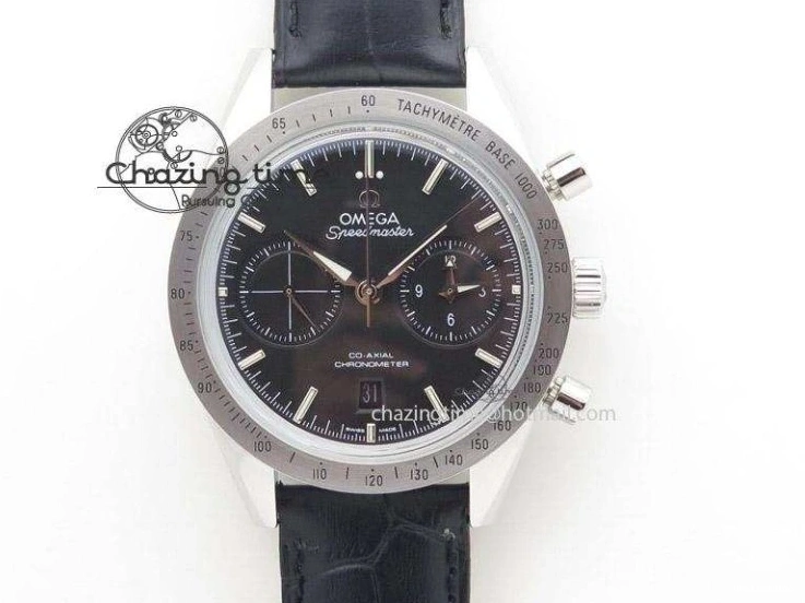 0506 FlexibleFit De Ville SS TWF 1:1 Best Edition Gray Dial Blue Markers on SS Bracelet MIYOTA 7843